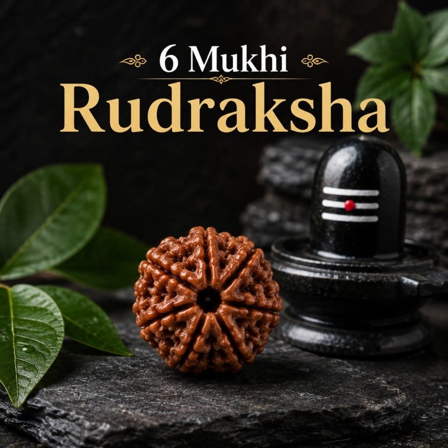 6 Mukhi Rudraksh