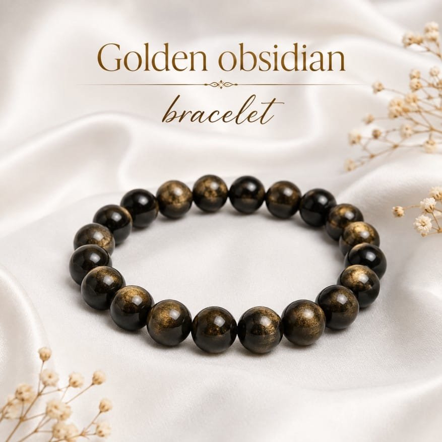 Golden Obsidian Bracelet
